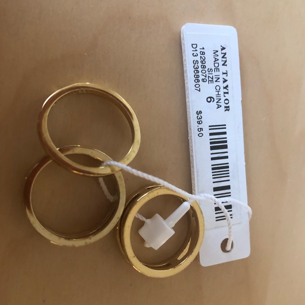 Anne Taylor 3 Ring Set